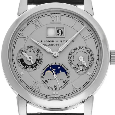 A. Lange & Söhne Langematik Perpetual 310.025E 38mm Platinum Silver