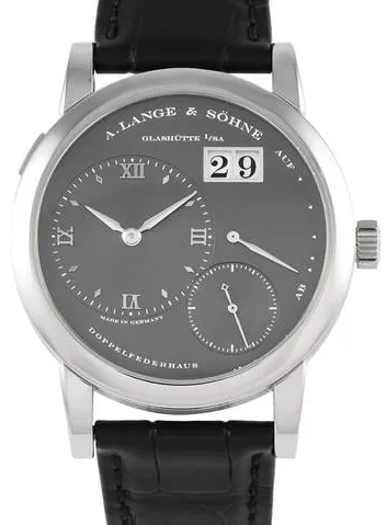 A. Lange & Söhne Lange 1 101.030 38.5mm White gold Gray