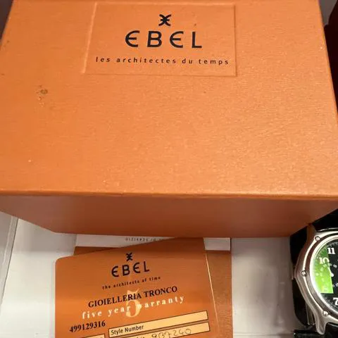 Ebel Le Modulor E9137240 40mm Stainless steel Black 8