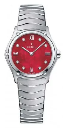 Ebel Sport Classic 1216487A 29mm Stainless steel Red