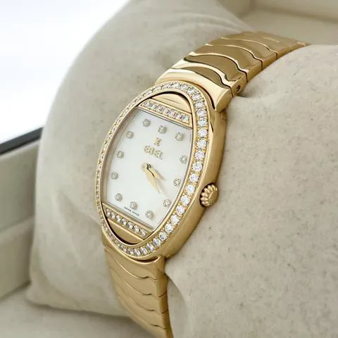 Ebel 24mm Yellow gold Mother-of-pearl 9