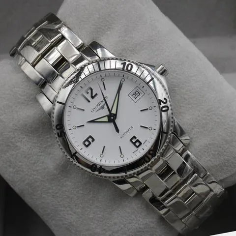 Longines Admiral 37mm Stainless steel White