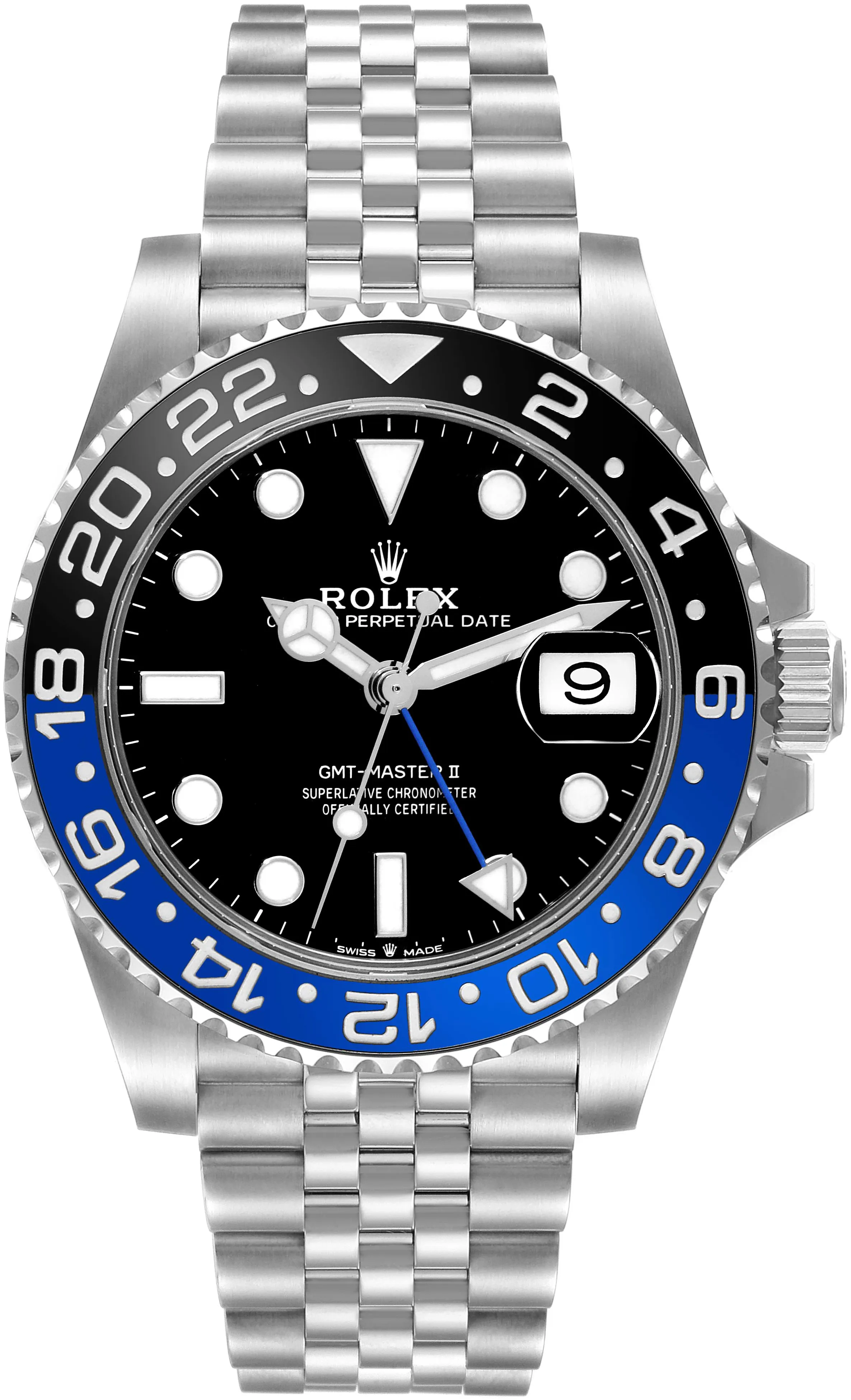 Rolex GMT-Master II 126710 40mm Stainless steel Black