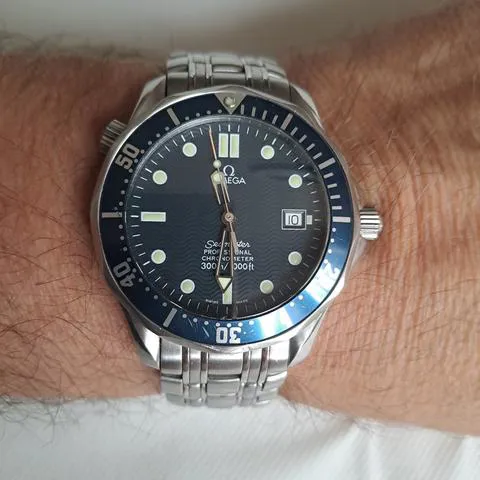 Omega Seamaster 168.1623 41mm Stainless steel Blue 4