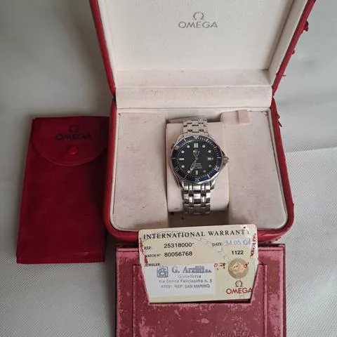 Omega Seamaster 168.1623 41mm Stainless steel Blue 9