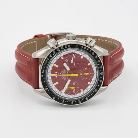 Omega Speedmaster Reduced 3810.61.41 39mm Stainless steel Red 6