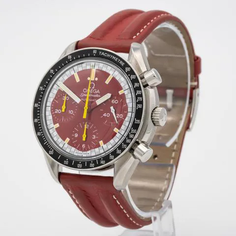 Omega Speedmaster Reduced 3810.61.41 39mm Stainless steel Red 7