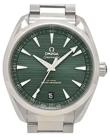 Omega Aqua Terra 220.10.41.21.10.001 41mm Stainless steel Green