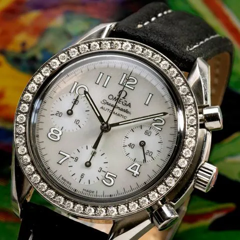 Omega Speedmaster 3534.79.00 39mm Stainless steel Mother-of-pearl 8