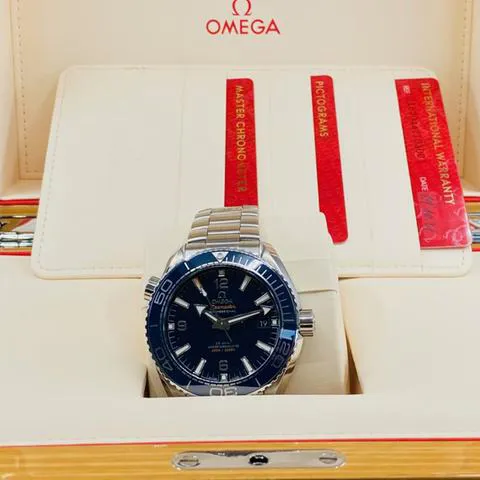 Omega Seamaster Planet Ocean 215.30.44.21.03.001 43.5mm Stainless steel Blue 6