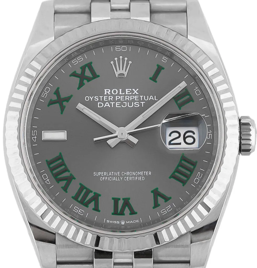 Rolex Datejust 36 126234 36mm White gold and Stainless steel Gray 1