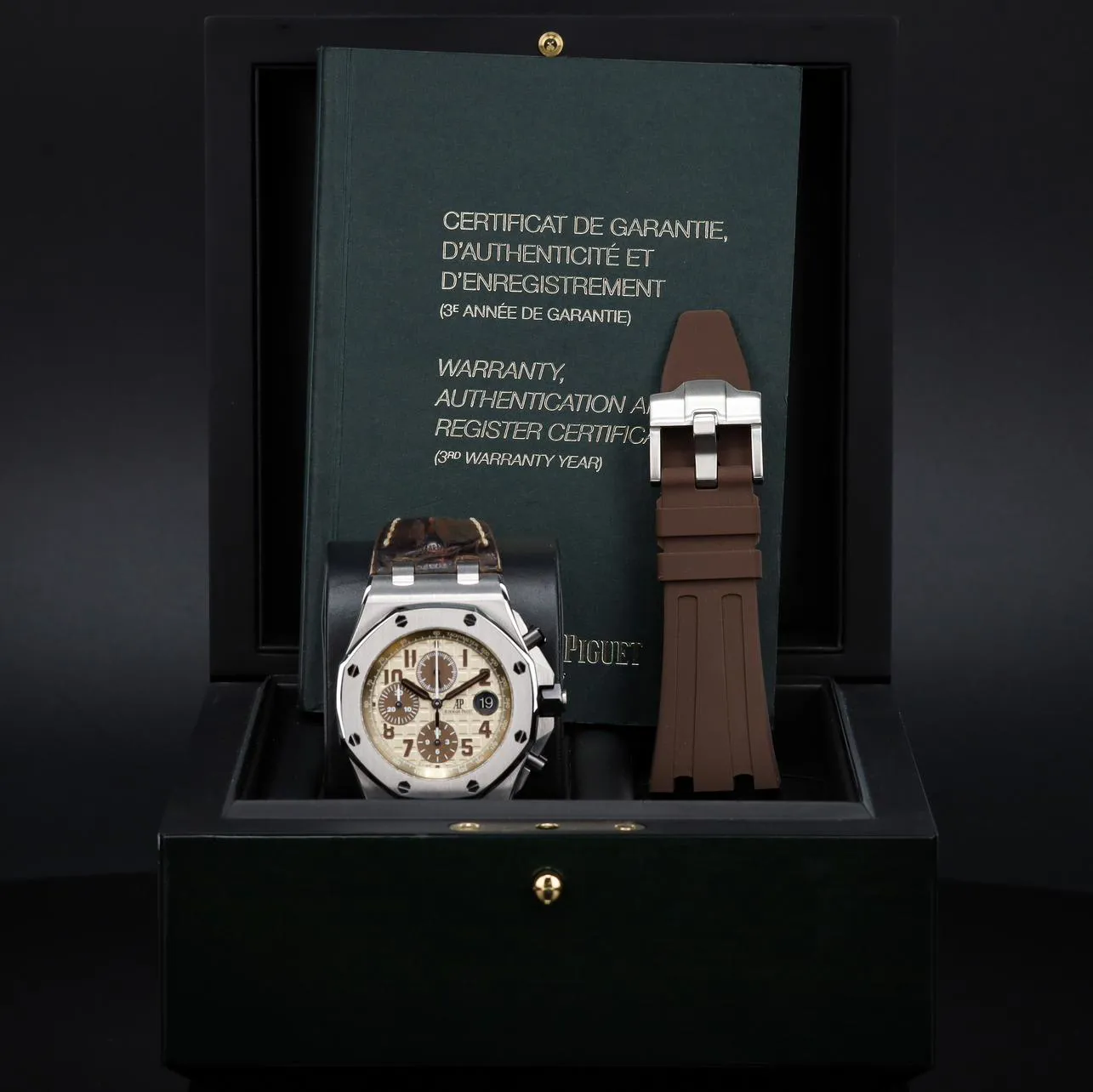 Audemars Piguet Royal Oak Offshore 26470ST.OO.A801CR.01 42mm Stainless steel Beige 7