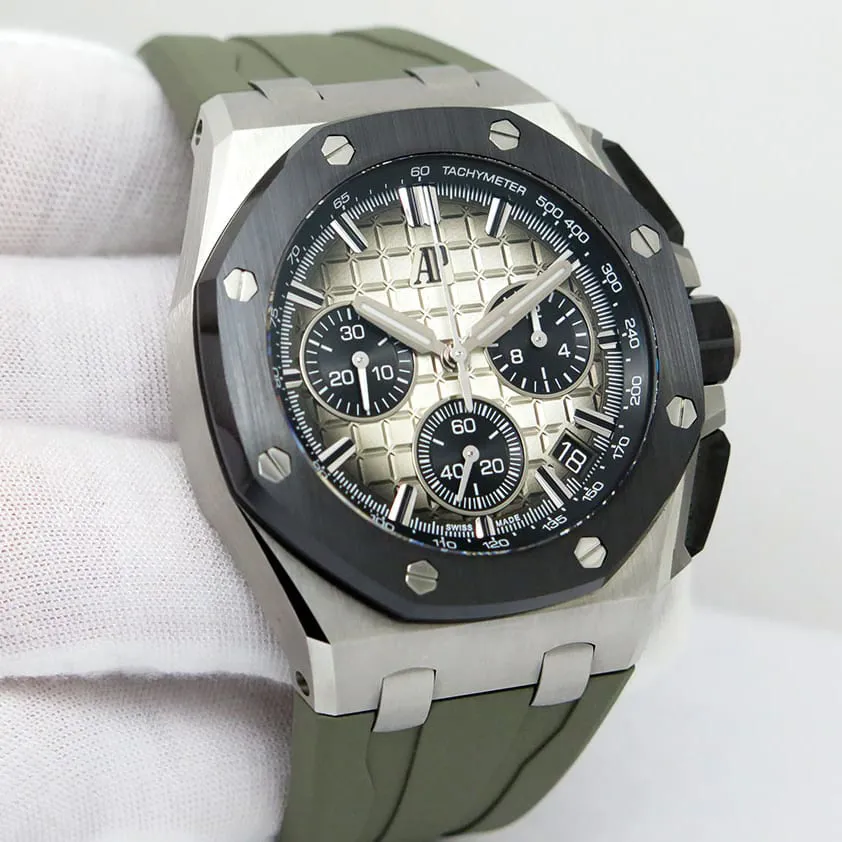 Audemars Piguet Royal Oak Offshore 26420SO.OO.A600CA.01 43mm Stainless steel Brown