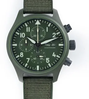 IWC Pilot Chronograph Top Gun IW389106 Ceramic Green