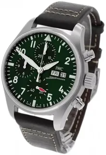 IWC Pilot IW388103 Stainless steel Green