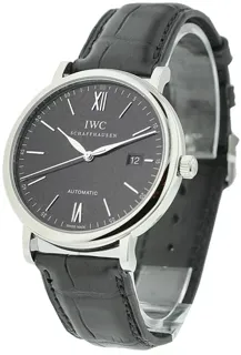 IWC Portofino IW356502 Stainless steel Black