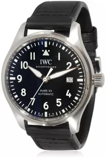 IWC Pilot IW3282-01 Stainless steel Black