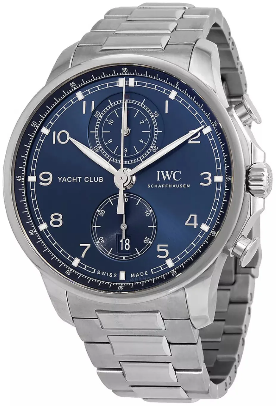 IWC Portugieser IW390701 44.5mm Stainless steel Blue