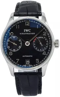 IWC Portugieser IW500703 Stainless steel Black