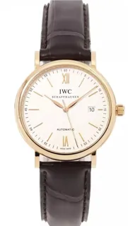 IWC Portofino IW356504 Yellow gold Silver