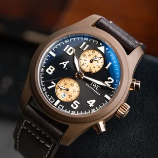 IWC Pilot IW388006 Ceramic Brown