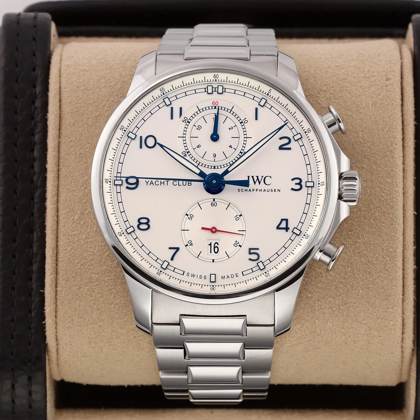 IWC Portugieser IW390702 44.5mm Stainless steel Silver