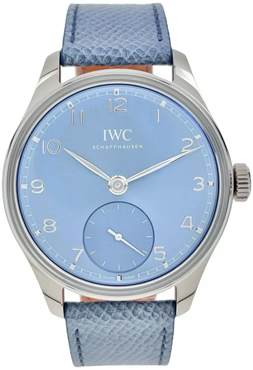 IWC Portugieser Automatic IW358402 40.5mm White gold Blue