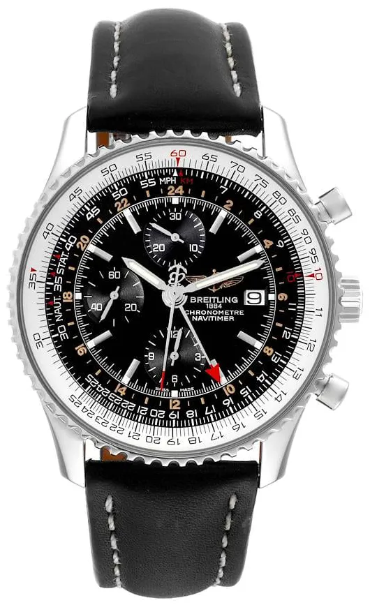 Breitling Navitimer A24322 46mm Stainless steel Black