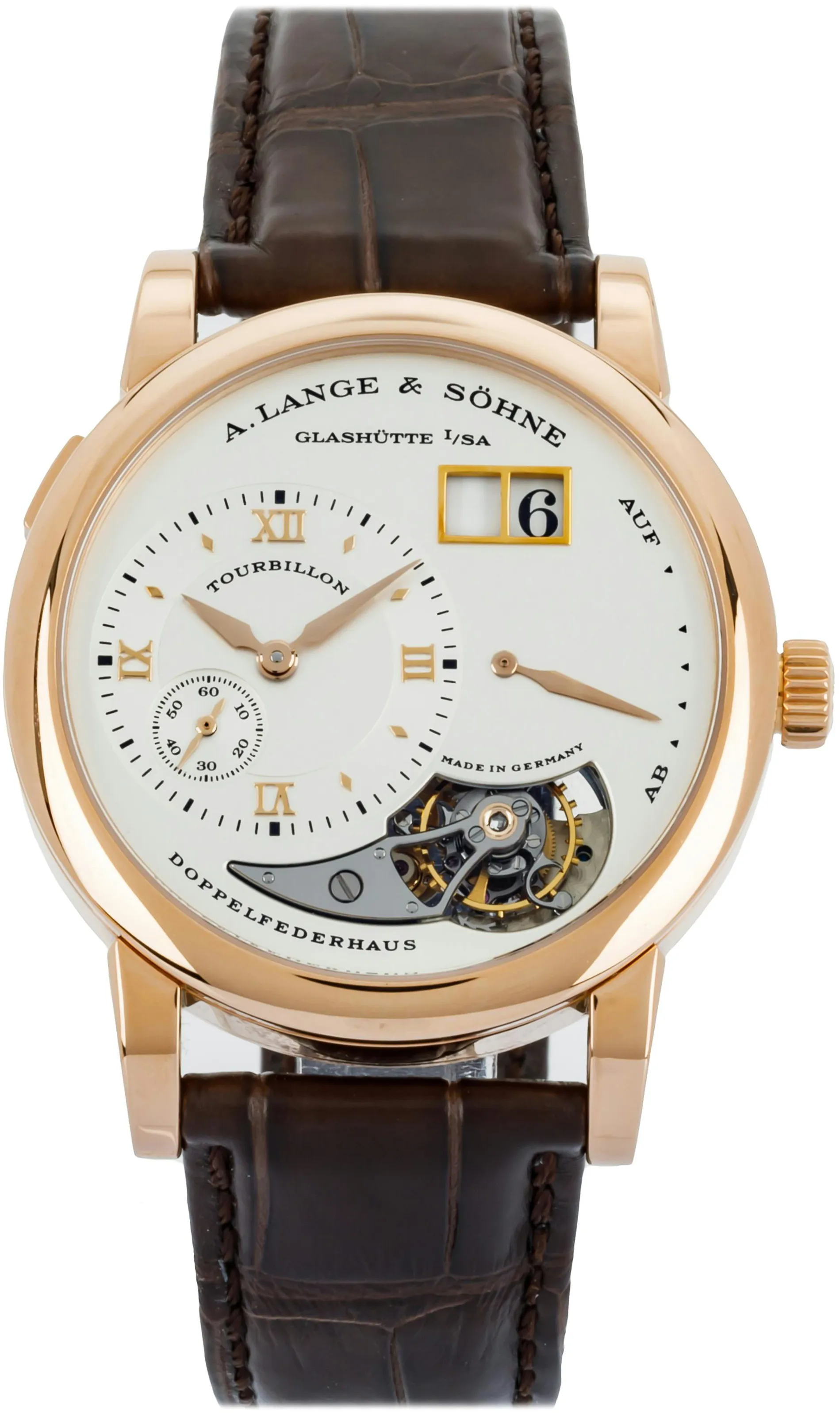 A. Lange & Söhne Lange 1 704.032 38mm Rose gold Silver