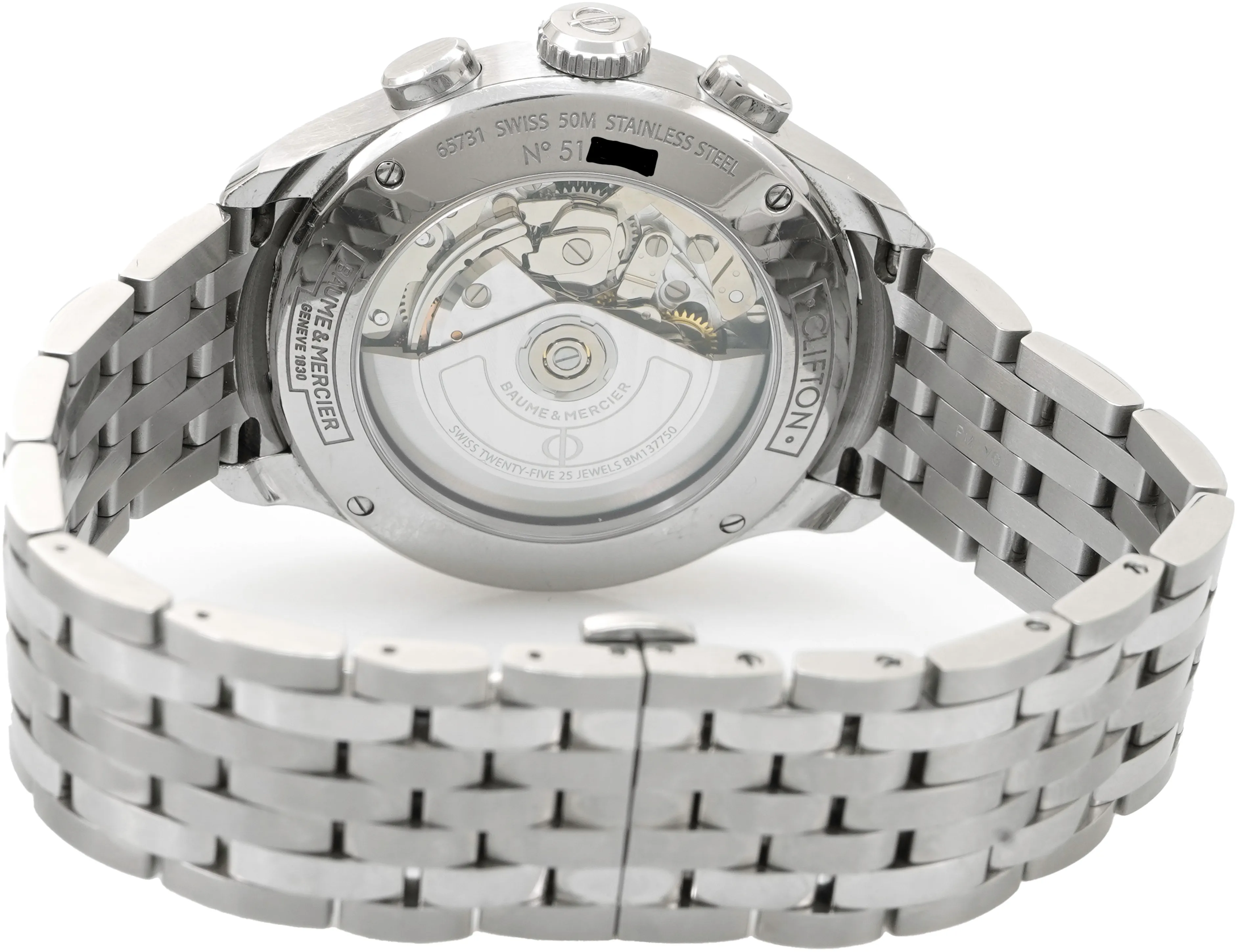 Baume & Mercier Clifton M0A10212 43mm Stainless steel 6