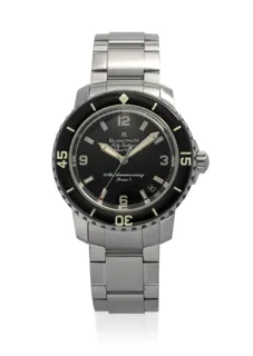 Blancpain Fifty Fathoms 2200-1130-71 Stainless steel Black