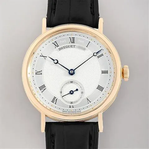 Breguet Classique 5907BR/12/984 34.5mm Rose gold Silver