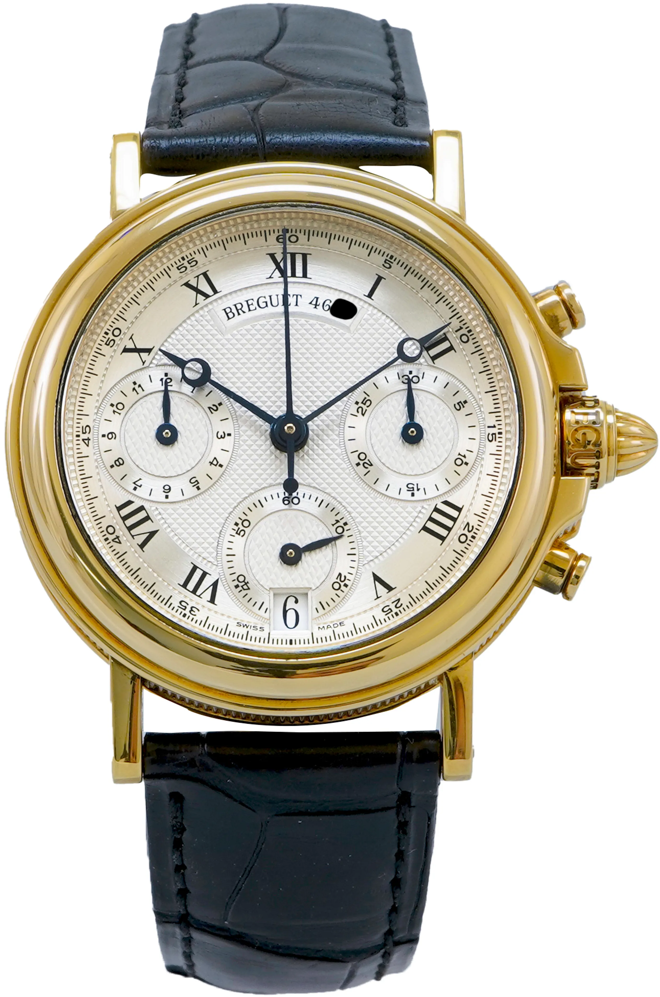 Breguet Marine 3460ba/12/996 35.5mm Yellow gold