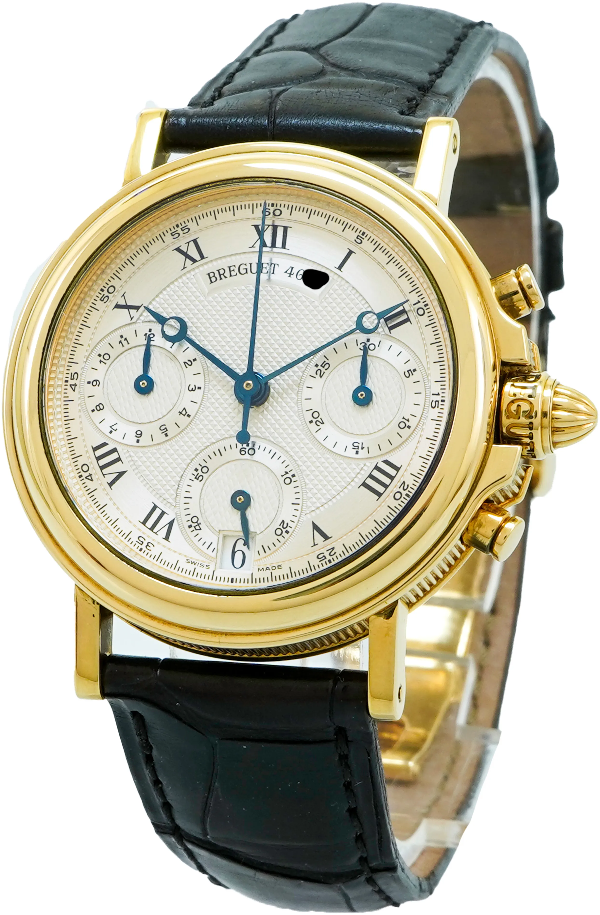 Breguet Marine 3460ba/12/996 35.5mm Yellow gold 2