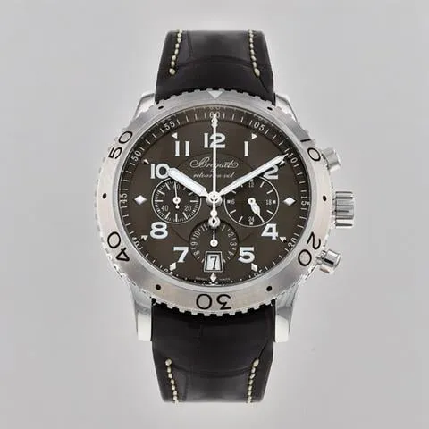 Breguet Type XX - XXI - XXII 3810ST/92/9ZU 42mm Stainless steel Brown