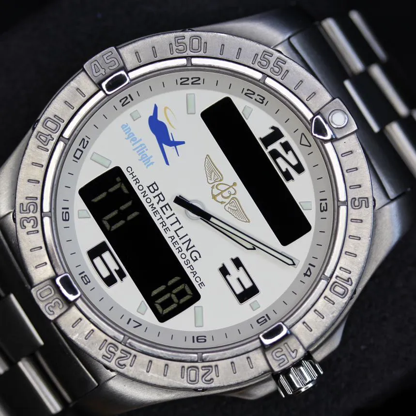 Breitling Aerospace E79362 42mm Titanium Silver