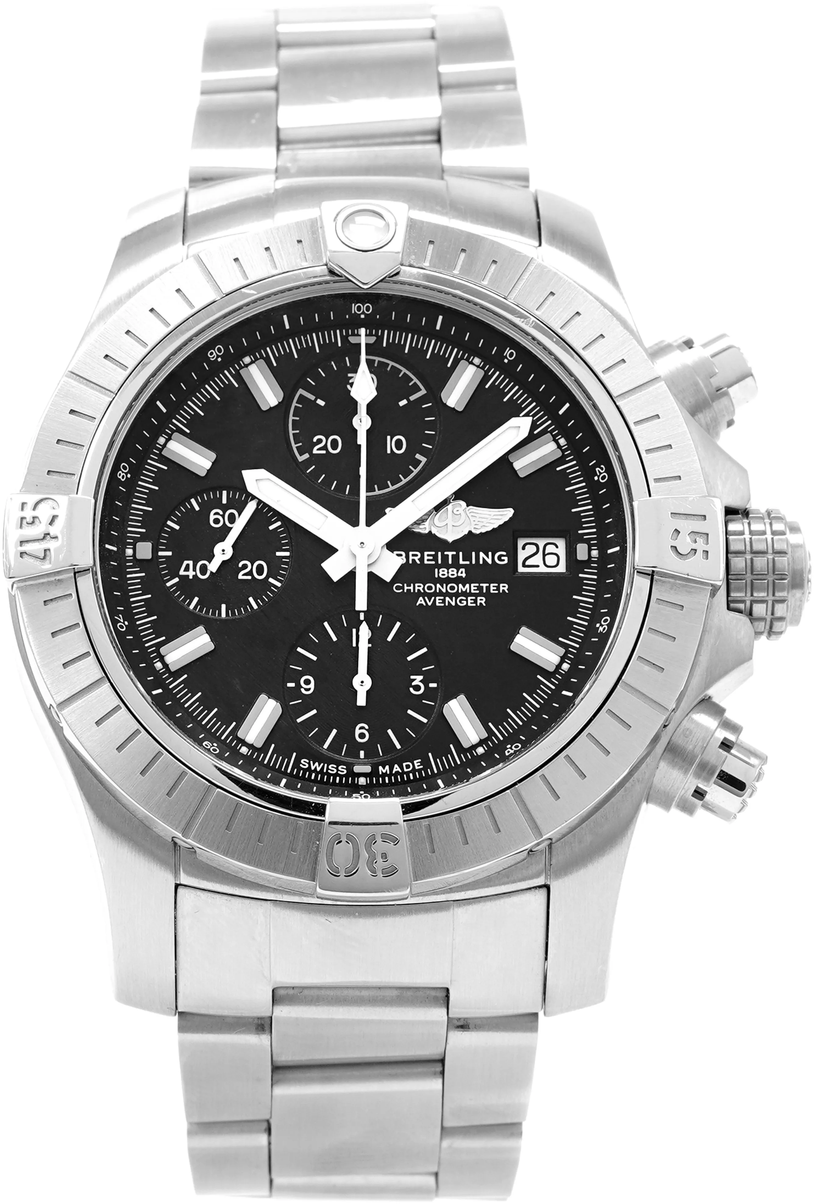 Breitling Avenger A13385 43mm Stainless steel