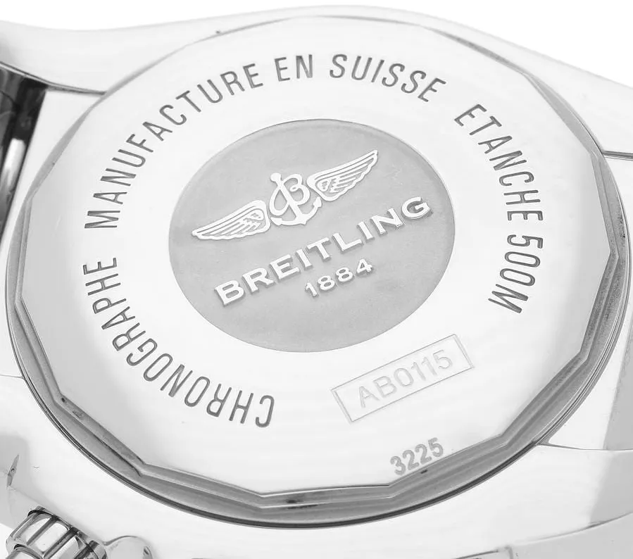 Breitling Chronomat AB0115 44mm Stainless steel Blue 3