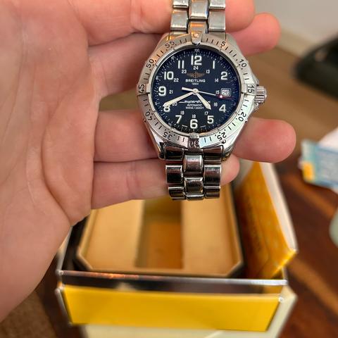 Breitling Superocean A17340 Stainless steel Black 2002 Germany