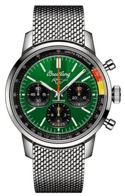 Breitling Top Time AB01762A1L1A1 41mm Stainless steel Green