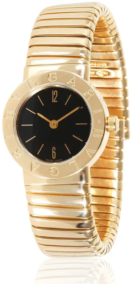 Bulgari Bvlgari BB 23 2T 23mm Yellow gold Black