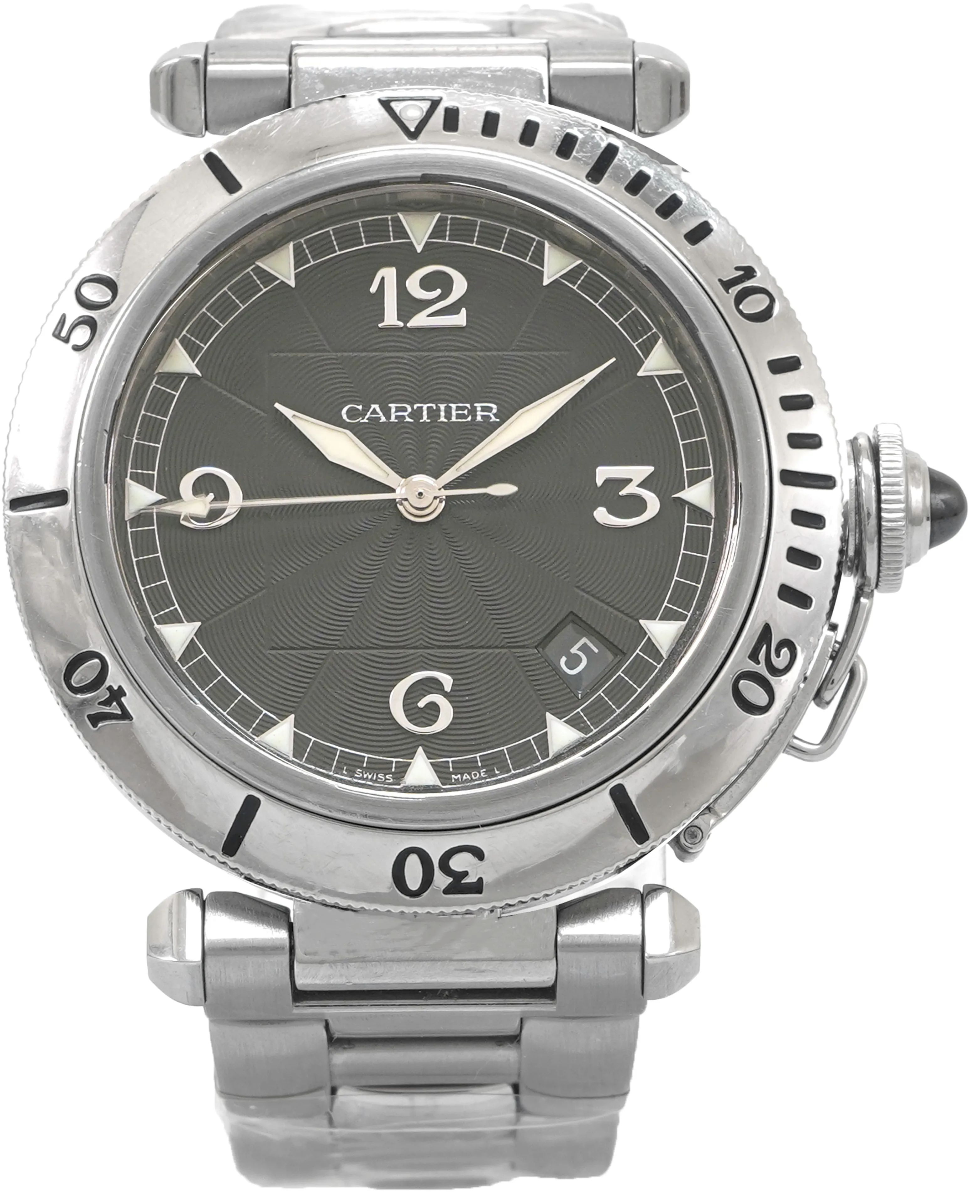 Cartier Pasha 2379 38mm Stainless steel