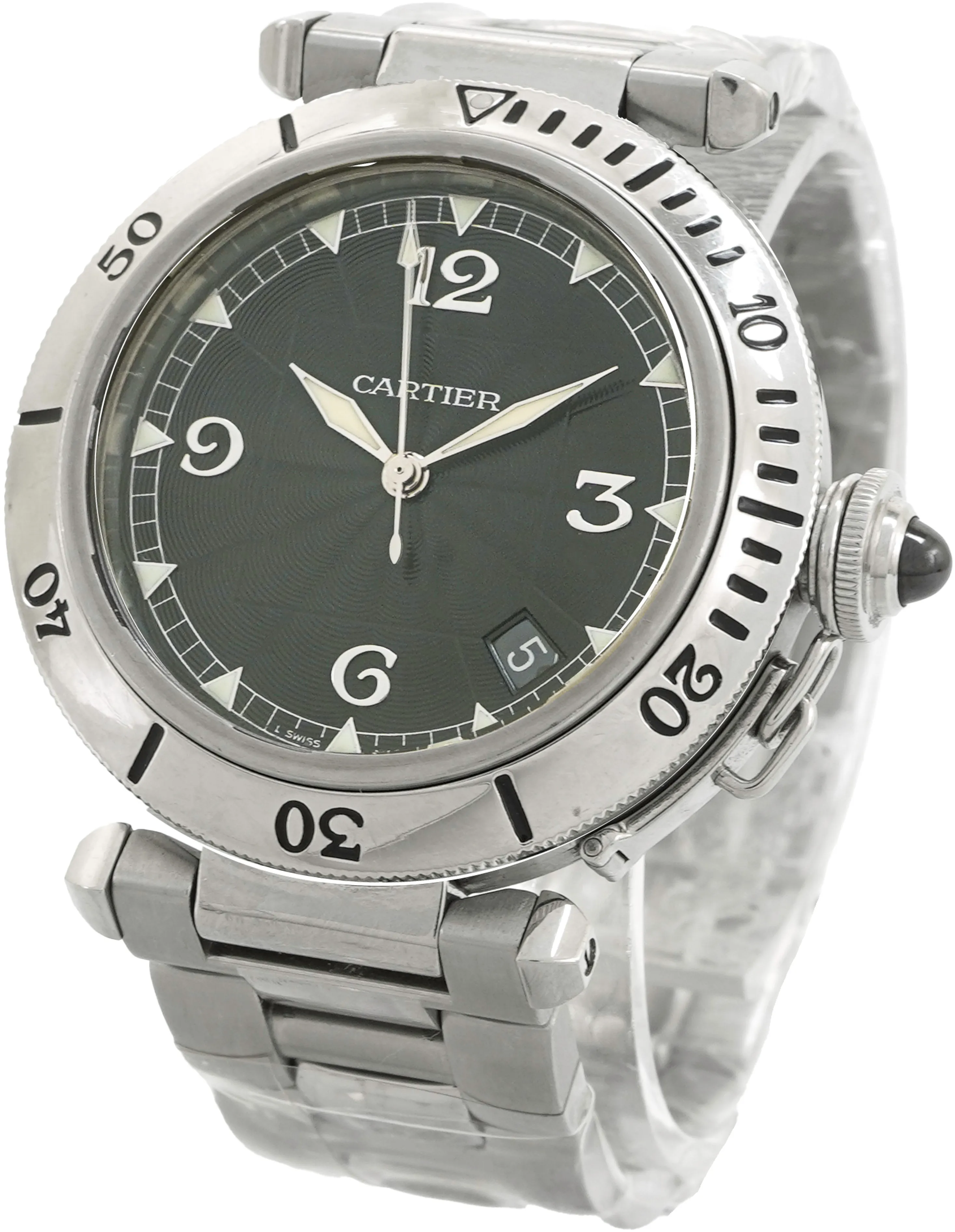 Cartier Pasha 2379 38mm Stainless steel 3