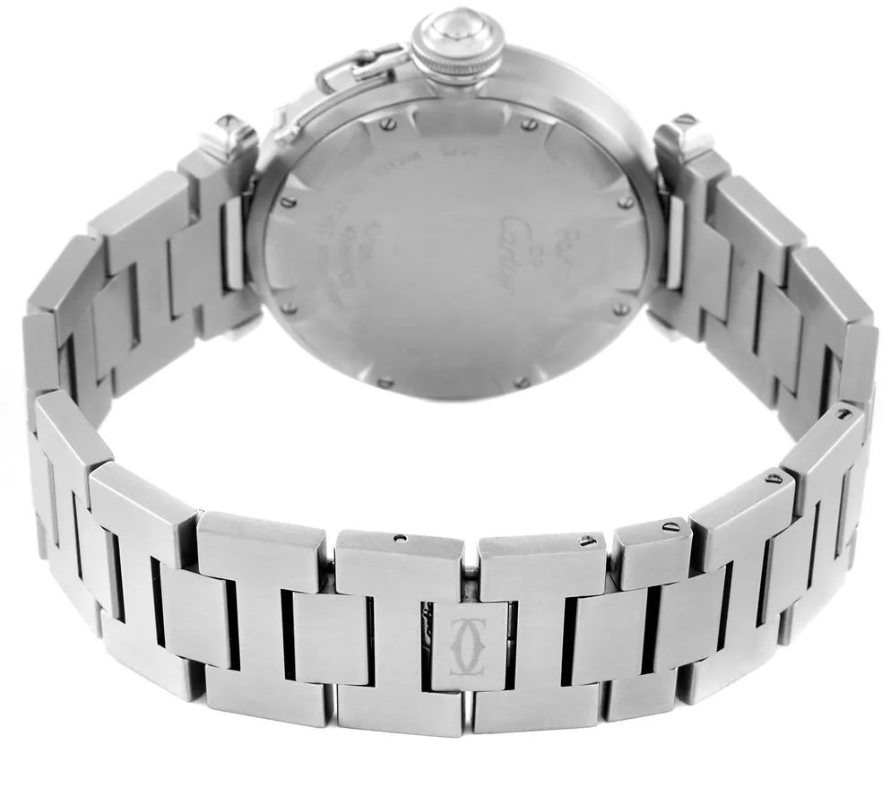 Cartier Pasha W31044M7 35mm Stainless steel White 1