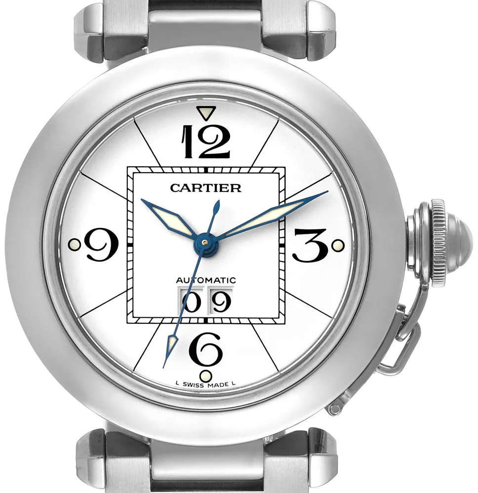 Cartier Pasha W31055M7 35mm Stainless steel White 4