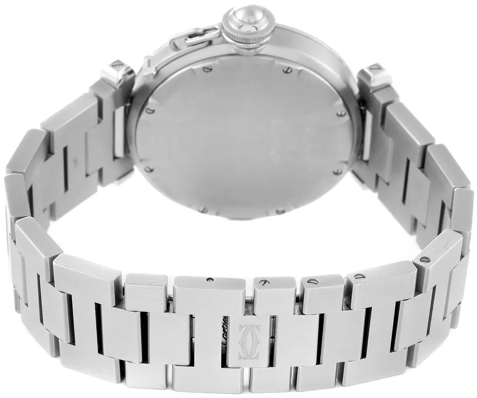 Cartier Pasha W31055M7 35mm Stainless steel White 2