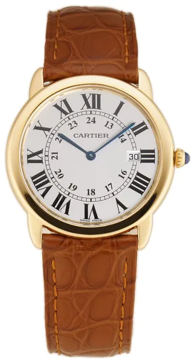 Cartier Ronde Solo de Cartier W6700455 36mm Rose gold Silver