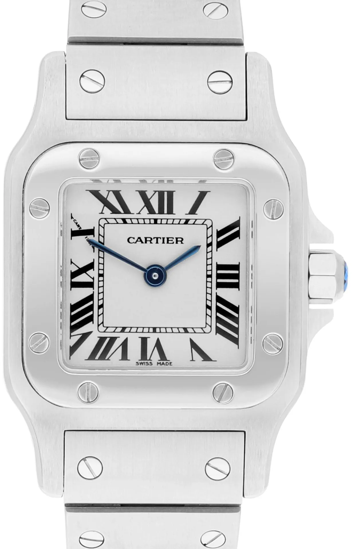 Cartier Santos W20056D6 24mm Stainless steel Silver