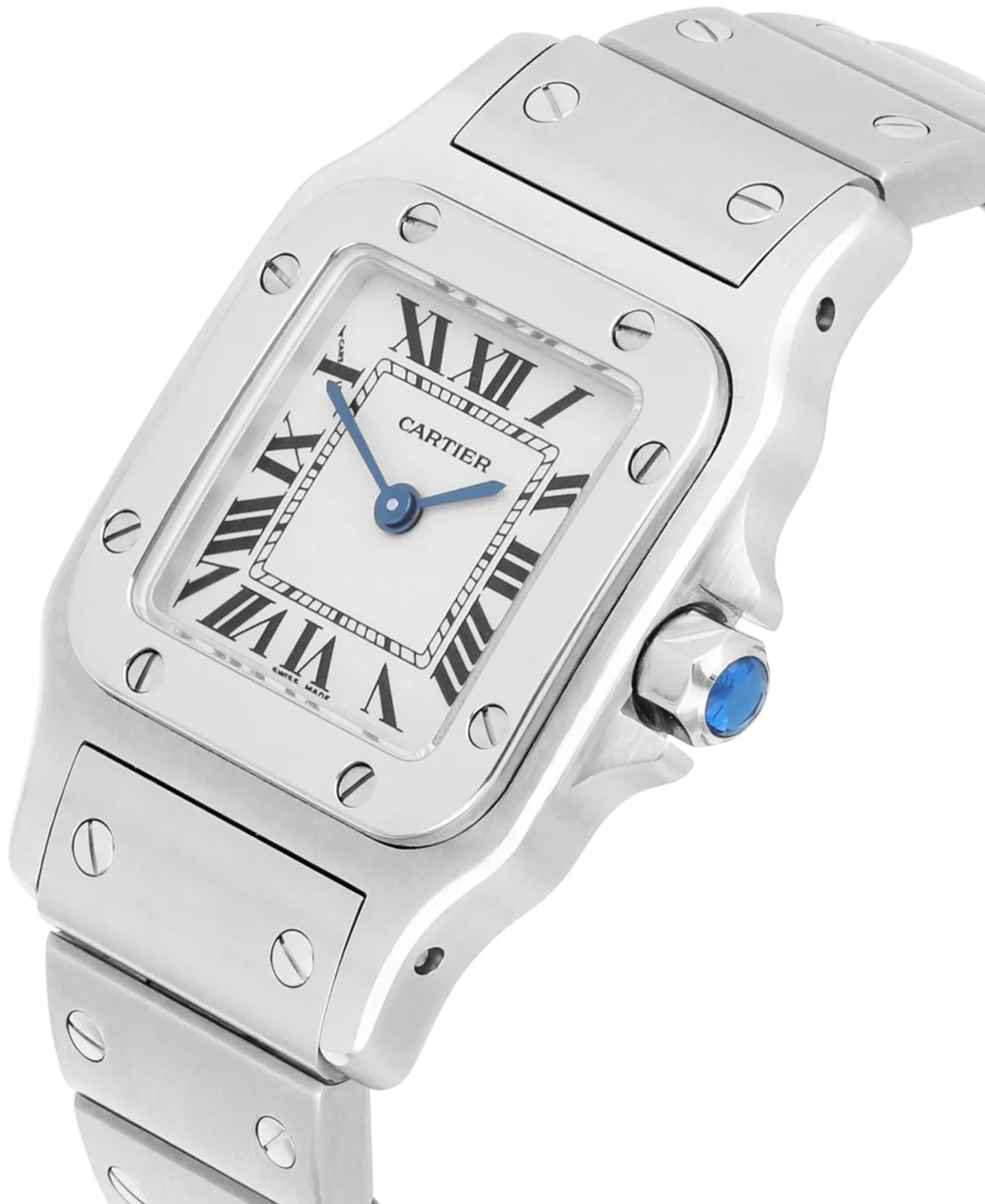 Cartier Santos W20056D6 24mm Stainless steel Silver 2