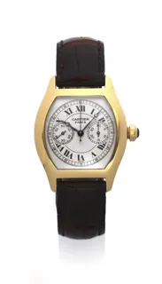 Cartier Tortue 2356 CPCP Yellow gold Silver